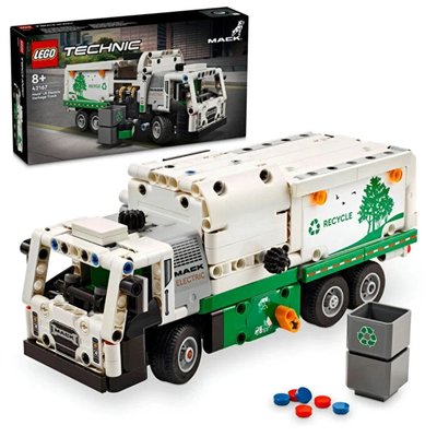 Lego Technic Mack LR Electric Çöp Kamyonu 42167