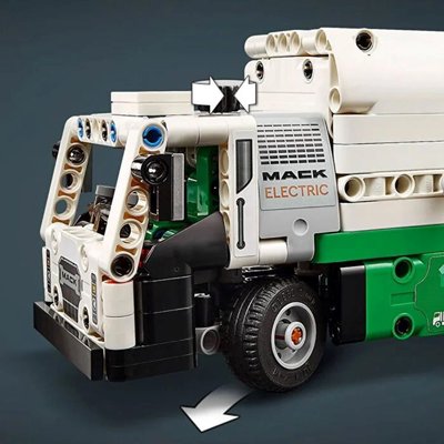 Lego Technic Mack LR Electric Çöp Kamyonu 42167