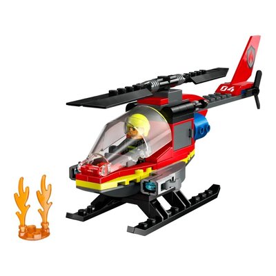 Lego City Yangın Kurtarma Helikopteri 60411