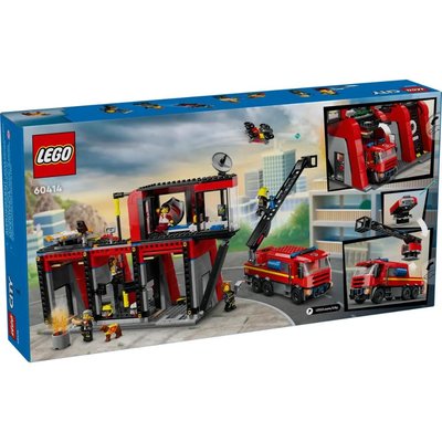 Lego City İtfaiye Kamyonlu İtfaiye İstasyonu 60414