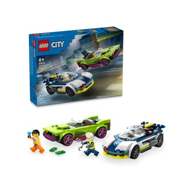 Lego City Polis Arabası ve Kas Araba Takibi 60415
