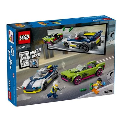 Lego City Polis Arabası ve Kas Araba Takibi 60415