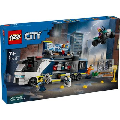 Lego City Polis Mobil Suç Laboratuvarı Kamyonu 60418