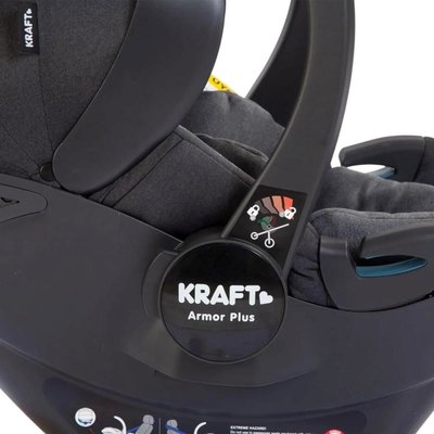 Kraft Viva Travel Bebek Arabası Siyah