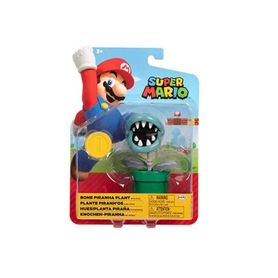 Nintendo Super Mario Figür W28 - Bone Piranha Plant