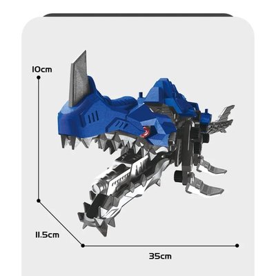 Birlik Oyuncak Pilli Söktak Mekanik Mosasaur Balina Dinazor