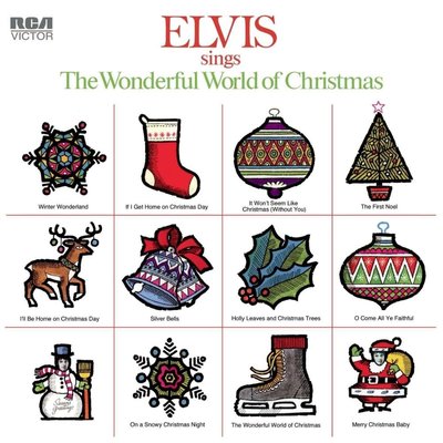Elvis Presley Elvis Sings The Wonderful World Of Christmas Plak