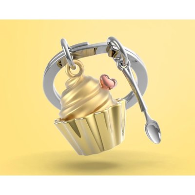 Metalmorphose Cupcake Anahtarlık