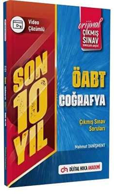 KPSS ÖABT Coğrafya Son 10 Yıl Orijinal Çıkmış Sınav Soruları Video Çözümlü