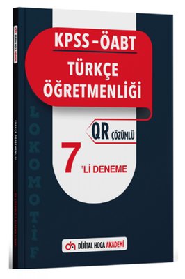 KPSS ÖABT Türkçe Öğretmenliği Lokomotif Serisi QR Çözümlü 7'li Deneme