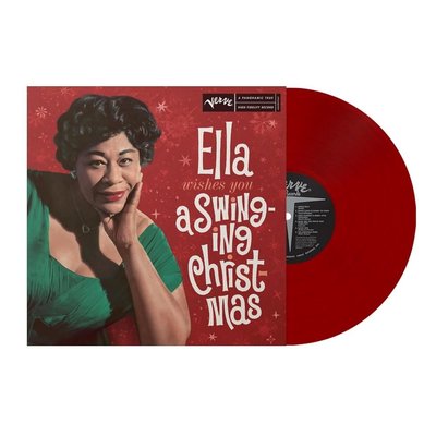 Ella Fitzgerald Ella Wishes You A Swinging Christmas(Limited Edition - Ruby Red Vinyl) Plak