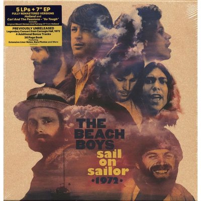 The Beach Boys Sail On Sailor - 1972 Plak