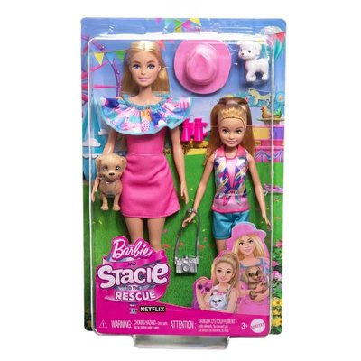 Barbie ve Stacie Kız Kardeşler İkili Set