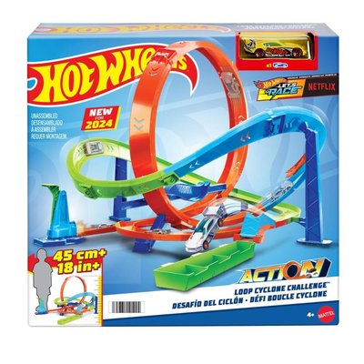 Hot Wheels Bumerang Çemberli Yarış Pisti