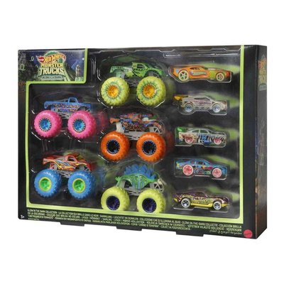 Hot Wheels Monster Trucks Karanlıkta Parlayan Araçlar Paketi