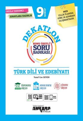 9. Sınıf Türk Dili ve Edebiyatı Dekatlon Konu Özetli Soru Bankası