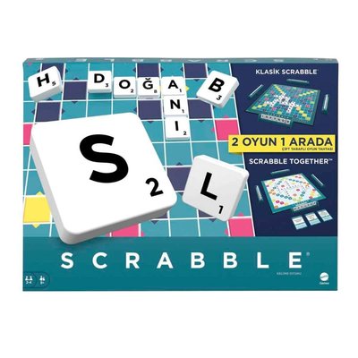 Scrabble Orijinal 2'si1 Arada Türkçe HXV98