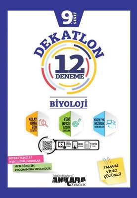 9. Sınıf Biyoloji Dekatlon Denemeleri ( 12 Adet )