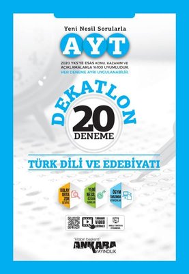 AYT Türk Dili ve Edebiyatı Dekatlon Denemeleri ( 20 Adet )