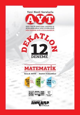 AYT Matematik Dekatlon Denemeleri ( 12 Adet )