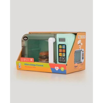 Let's Be Child Dokunmatik Ekranlı Işıklı ve Sesli Oyuncak Mikrodalga Fırın - LC-30994