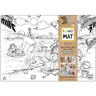 Akademi Çocuk-Funny Mat – Yaz