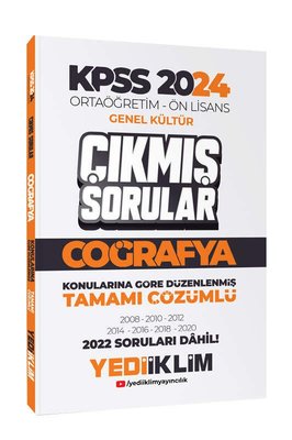 2024 KPSS Ortaöğretim - Önlisans Coğrafya Konularına Göre Çıkmış Sorular