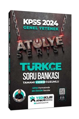 2024 KPSS Atölye Serisi Türkçe Tamamı Video Çözümlü Soru Bankası