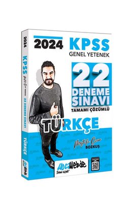 2024 KPSS Genel Yetenek Türkçe Tamamı Çözümlü 22 Deneme