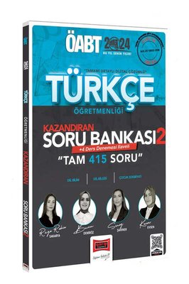 2024 ÖABT Türkçe Öğretmenliği Kazandıran Soru Bankası 2