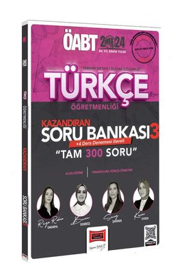 2024 ÖABT Türkçe Öğretmenliği Kazandıran Soru Bankası 3