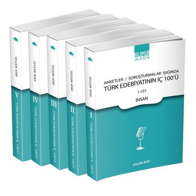 Anketler-Soruşturmalar Işığında Türk Edebiyatının İç 100'ü - 5 Cilt Takım