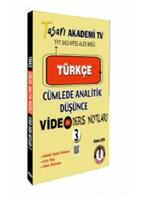 Türkçe Cümlede Analitik Video Ders Notları - 3
