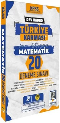KPSS Matematik Dev Kadro Türkiye Karması 20 Deneme Çözümlü