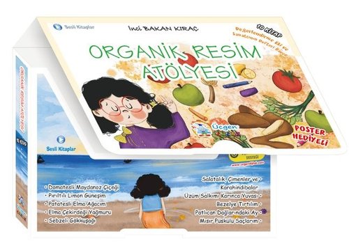 Organik Resim Atölyesi Seti - 10 Kitap Takım