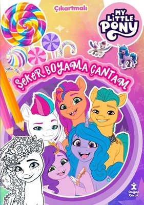 My Little Pony - Şeker Boyama Çantam - Çıkartmalı