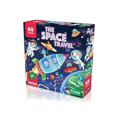 Ks Games Puzzle 35 Parça Space Travel