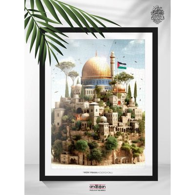 Anatolian Puzzle 1000 Parça Kudüs 1165