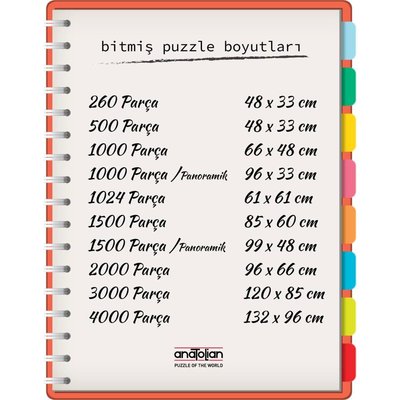 Anatolian Puzzle 1000 Parça Kudüs 1165
