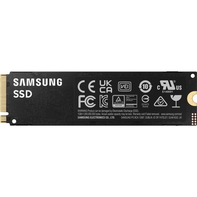 Samsung 990 Pro 4Tb 22X80Mm Pcıe Gen 4.0 X4 Nvme 7450-6900 M.2 Ssd Mz-V9P4T0Bw