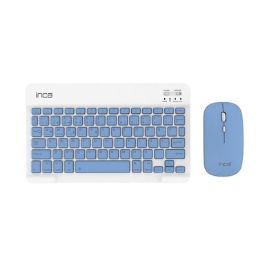 Inca IBK-562M Bluetooth Klavye & Mouse Set Mavi