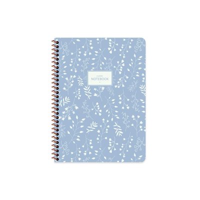 Keskin 165225 80 Yp.Çizgili Karton Kp.Spr.Pastel Flora Defter