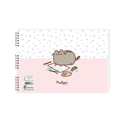 Pusheen 2535 15 Yp. Spiralli Resim Defteri