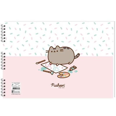 Pusheen 3550 15 Yp. Spiralli Resim Defteri