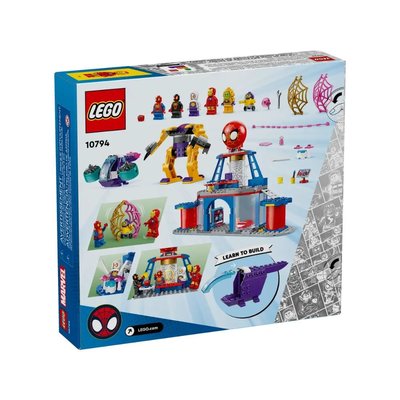 LEGO Marvel Team Spidey Web Spinner Genel Merkezi 10794