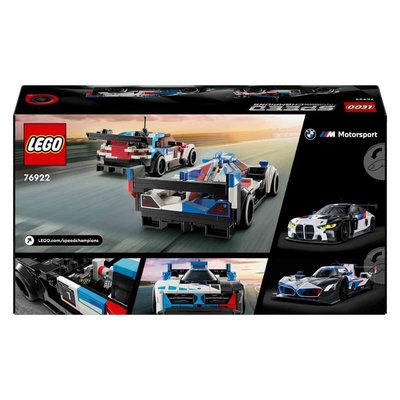 LEGO Speed Champions BMW M4 GT3 ve BMW M Hybrid V8 Yarış Arabaları 76922