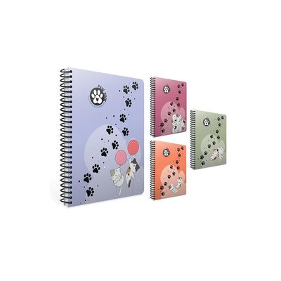 Gıpta Paw Sp.Pp Kapak Defter A4 80 Kareli