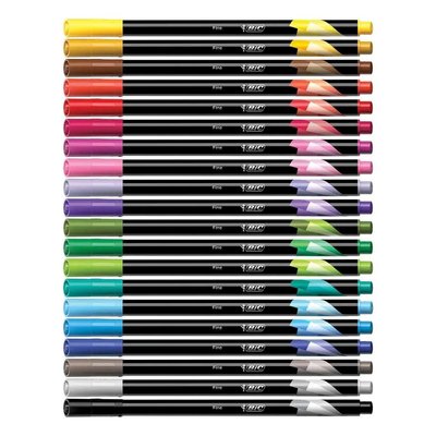 Bic Fineliner Keçeli Kalem 20'Li