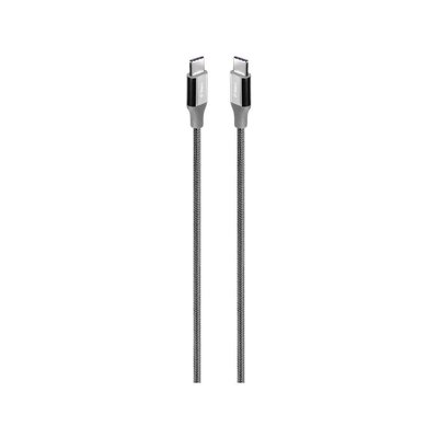 ttec AlumiCable USB-C - USB-C 150cm 100W PD/QC Hızlı Şarj/Data Kablosu Uzay Grisi