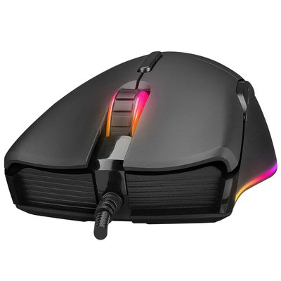 Rampage SMX-R21 Siyah RGB Makrolu Ergonomik Optik Kablolu Oyuncu Mouse